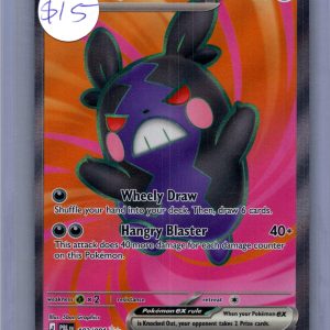 Morpeko EX 102/084, Pitch Black Pokemon card