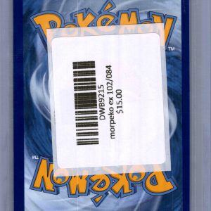 Morpeko EX 102/084, Pitch Black Pokemon card - alternate view