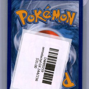 Aerodactyl GX 244/236, Unified Minds Pokemon card - alternate view