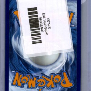 Team Rocket's Wobbuffet 203, PROMO Pokemon card - alternate view