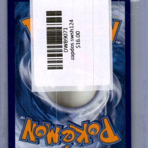 zapdos swsh124 Pokemon card - alternate view