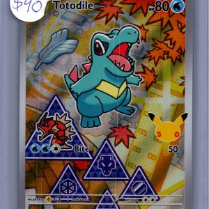 Totodile 048, PROMO Pokemon card