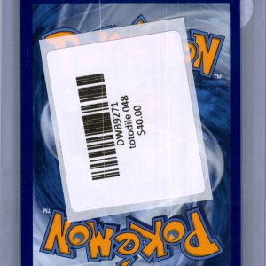 Totodile 048, PROMO Pokemon card - alternate view