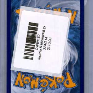 Lucario and Melmetal GX 224/214, Unbroken Bonds Pokemon card - alternate view