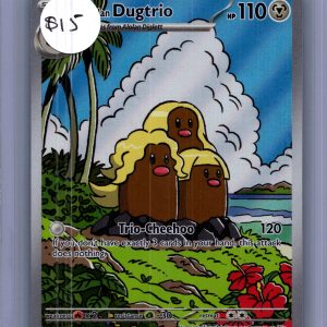 Alolan Dugtrio 208/191, Surging Sparks Pokemon card