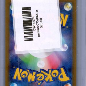 Persian 075/064 AR, Japanese Singles Pokemon card - alternate view