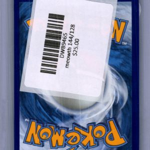 meowth 144/128 Pokemon card - alternate view