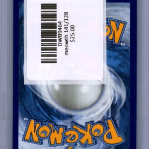Galarian Meowth 141/128, 30th Celebrations Pokemon card - alternate view