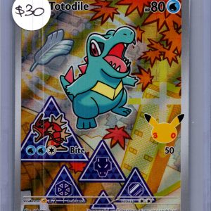 Totodile 048, PROMO Pokemon card