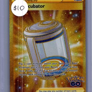Egg Incubator 087/078, Pokemon Go Pokemon card