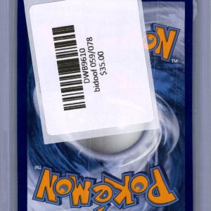 Bidoof 059/078 (Ditto), Pokemon Go Pokemon card - alternate view