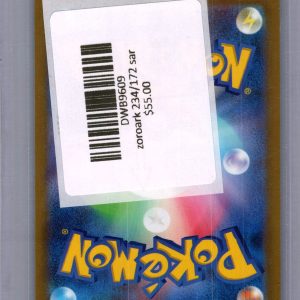 Hisuian Zoroark VSTAR 234/172 SAR, Japanese Singles Pokemon card - alternate view