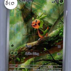 Chespin 087/086, Chaos Rising Pokemon card