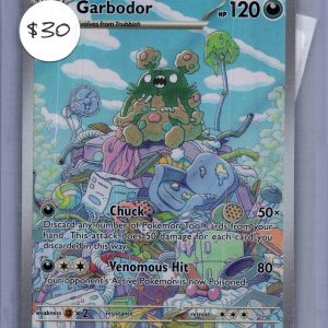 Garbodor 204/182, Paradox Rift Pokemon card