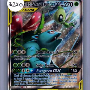 Celebi and Venusaur GX SM167, PROMO Pokemon card