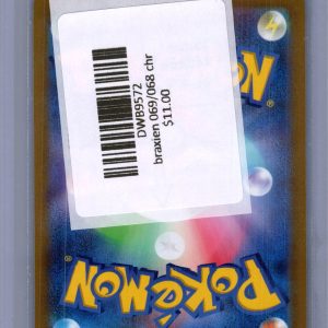 Braixen 069/068 CHR, Japanese Singles Pokemon card - alternate view