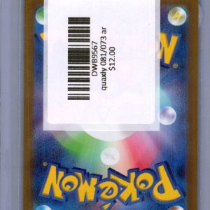 Quaxly 081/073 AR, Japanese Singles Pokemon card - alternate view