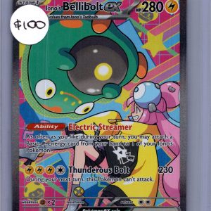 Iono's Bellibolt EX 279/217, Ascended Heroes Pokemon card