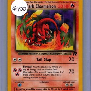 Dark Charmeleon 32/82 WOTC Stamp, PROMO Pokemon card