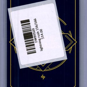 Lightning Rush 156/166, Riftbound Vendetta Riftbound trading card - alternate view