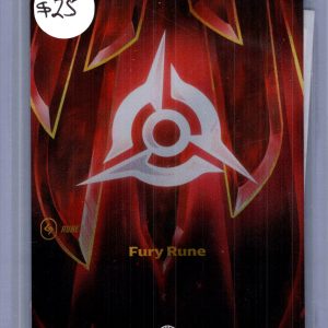 Fury Rune R01B, Riftbound Vendetta Riftbound trading card