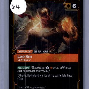 Lee Sin 151A/298, Riftbound Origins Riftbound trading card