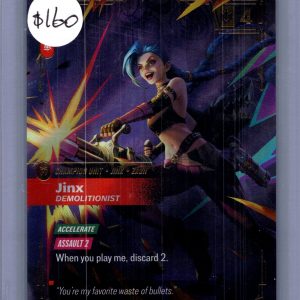 Jinx 168/166, Riftbound Vendetta Riftbound trading card