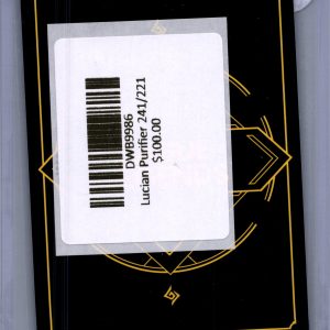 Lucian Purifier 241/221, Riftbound Spiritforged Riftbound trading card - alternate view