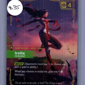 Irelia 057/221, Riftbound Spritiforged Riftbound trading card
