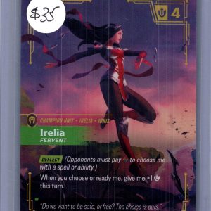 Irelia 057/221, Riftbound Spiritforged Riftbound trading card