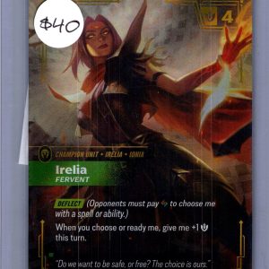 Irelia 057A/221, Riftbound Spiritforged Riftbound trading card
