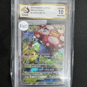 Vileplume 3 CGA 10, Graded Cards Pokemon card