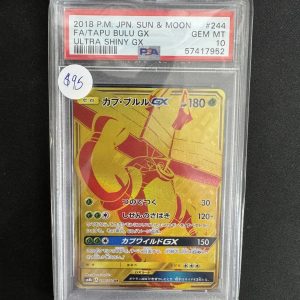 Tapu Bulu 224/150 UR, PSA 10, Graded Cards Pokemon card