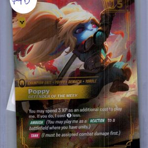Poppy 178/219 Sydney Regional Qualifier Promo, Riftbound Unleashed Riftbound trading card
