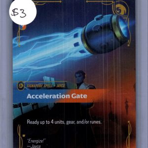 Acceleration Gate 150/166, Riftbound Vendetta Riftbound trading card