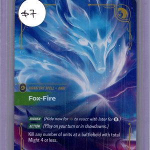Fox Fire 256/298, Riftbound Origins Riftbound trading card
