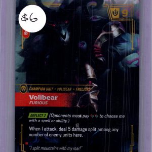 Volibear 041a/298, Riftbound Origins Riftbound trading card