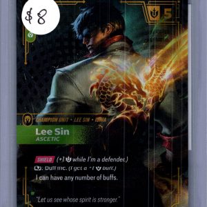 Lee Sin 078a/298, Riftbound Origins Riftbound trading card