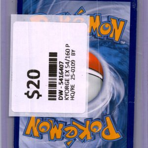 Kyorge EX 54/160, Primal Clash Pokemon card - alternate view