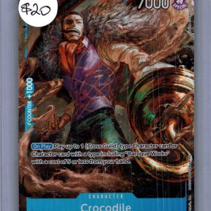 Crocodile op09-046 alt Pokemon card