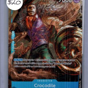 Crocodile op09-046 alt Pokemon card
