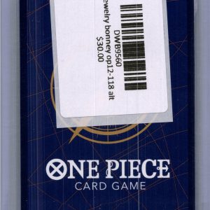 Jewelry Bonney alt OP12-118SEC, One Piece Singles One Piece trading card - alternate view