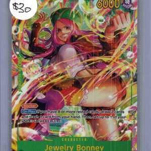 Jewelry Bonney alt OP12-118SEC, One Piece Singles One Piece trading card