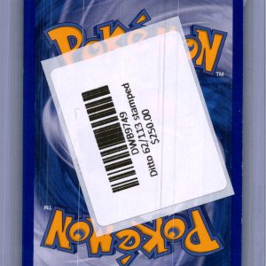 Ditto 62/113 stamped, Vintage Singles Pokemon card - alternate view