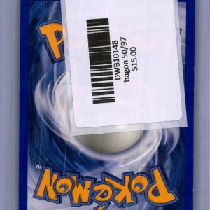 Bagon 50/97, Vintage Singles Pokemon card - alternate view