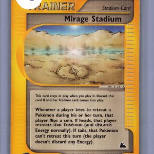 Mirage Stadium 132/144, Vintage Singles Pokemon card