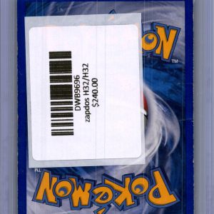 Zapdos H32/H32, PROMO Pokemon card - alternate view
