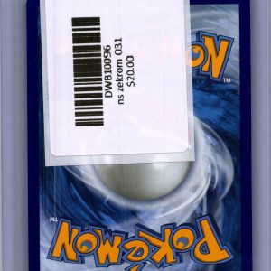 NS Zekrom 031, PROMO Pokemon card - alternate view