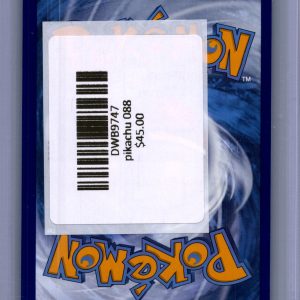 pikachu 088 Pokemon card - alternate view