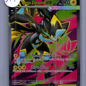 Mega Zeraora EX 098/084, Pitch Black Pokemon card